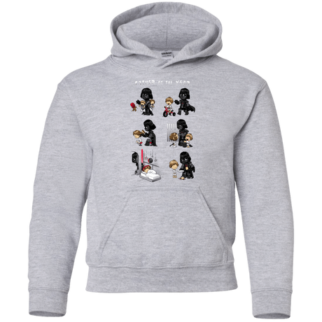 Sweatshirts Sport Grey / YS Father of the year Youth Hoodie