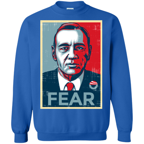 Sweatshirts Royal / Small fear Crewneck Sweatshirt
