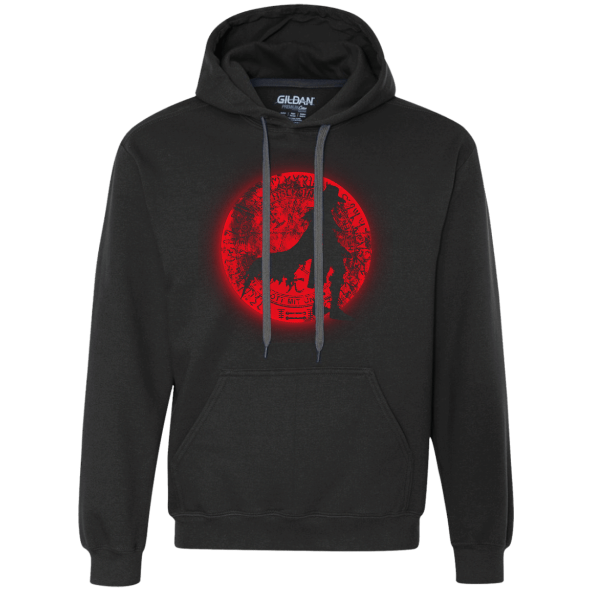 Sweatshirts Black / S Fear Him Premium Fleece Hoodie
