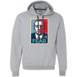 Sweatshirts Sport Grey / Small fear Premium Fleece Hoodie
