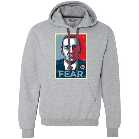 Sweatshirts Sport Grey / Small fear Premium Fleece Hoodie