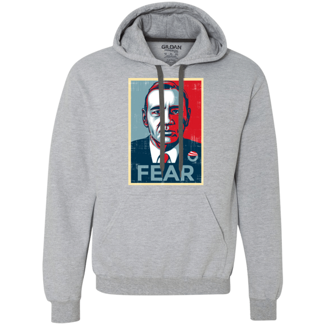 Sweatshirts Sport Grey / Small fear Premium Fleece Hoodie