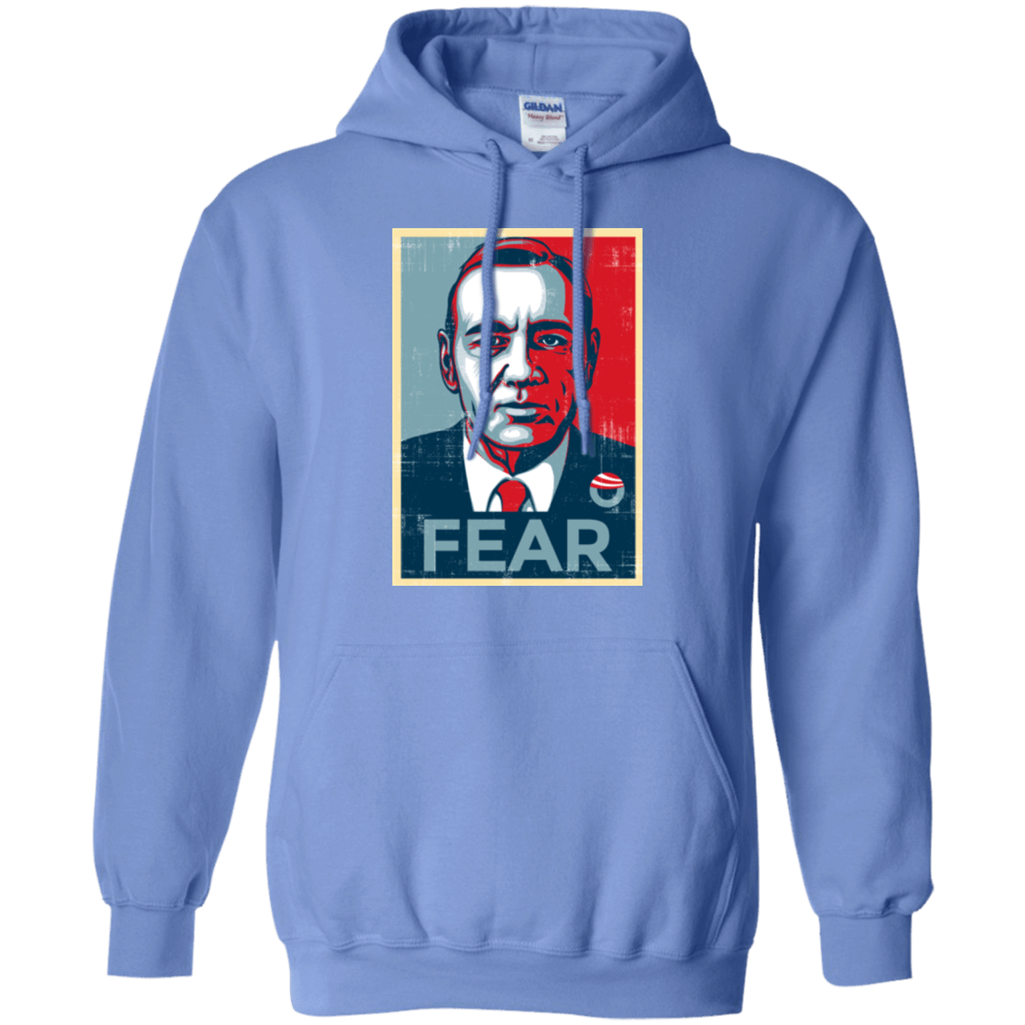 Sweatshirts Carolina Blue / Small fear Pullover Hoodie