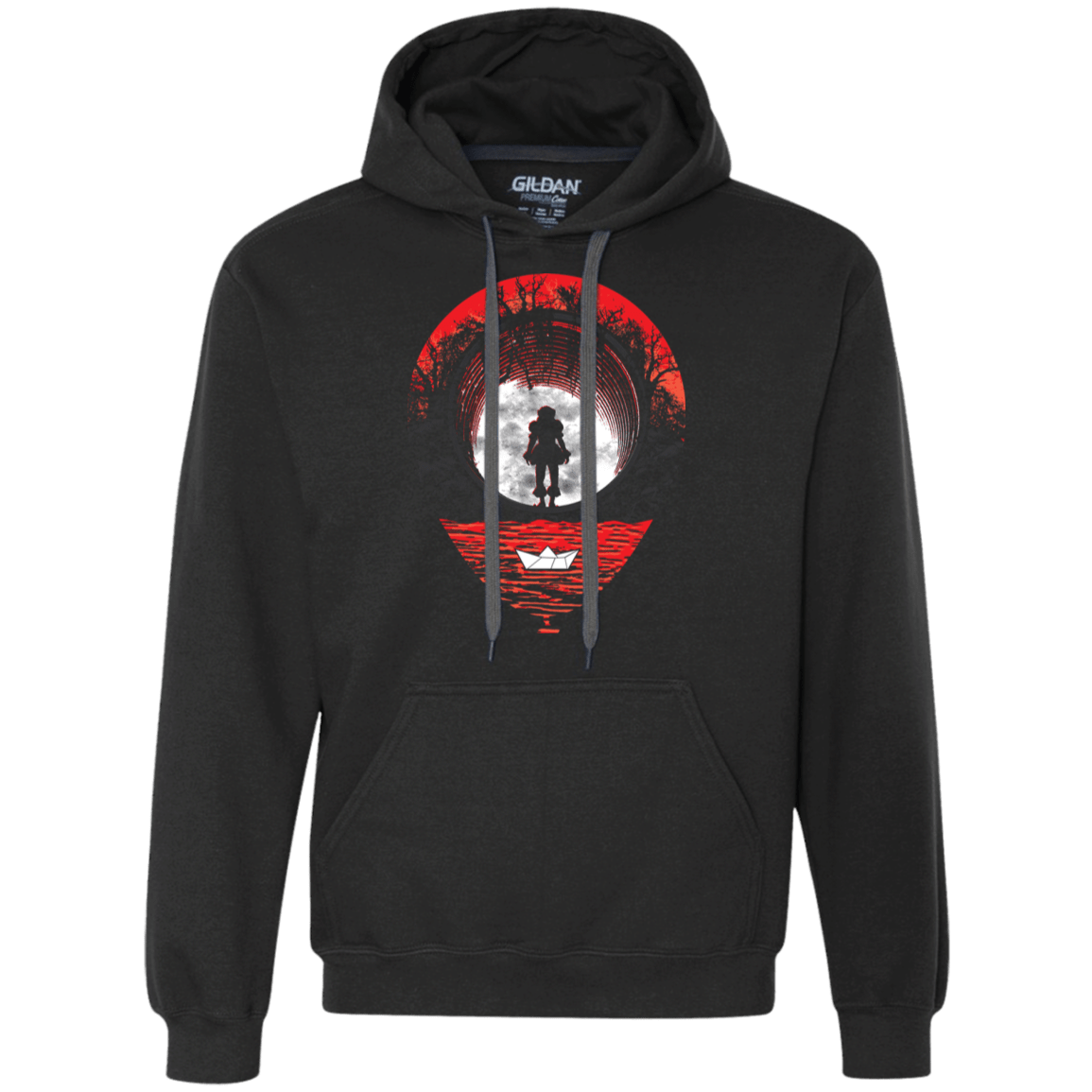 Sweatshirts Black / S Fear The Clown Premium Fleece Hoodie
