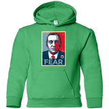 Sweatshirts Irish Green / YS fear Youth Hoodie