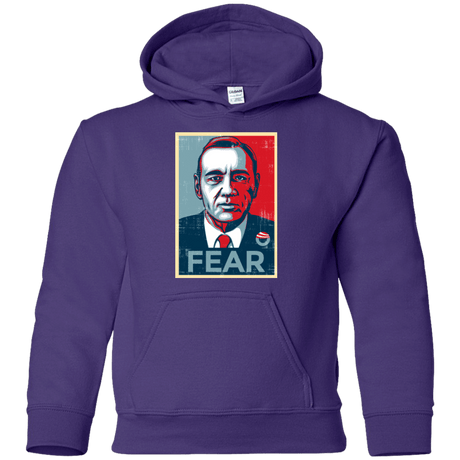 Sweatshirts Purple / YS fear Youth Hoodie