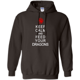 Sweatshirts Dark Chocolate / Small Feed dragons Pullover Hoodie