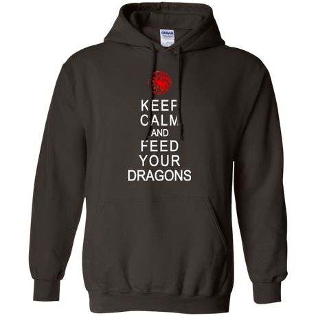 Sweatshirts Dark Chocolate / Small Feed dragons Pullover Hoodie