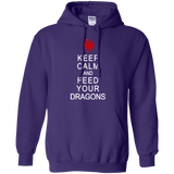 Sweatshirts Purple / Small Feed dragons Pullover Hoodie