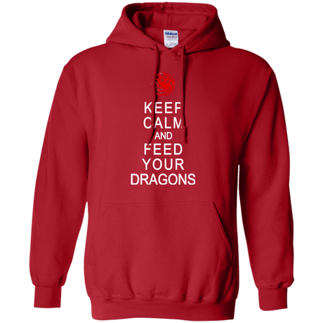 Sweatshirts Red / Small Feed dragons Pullover Hoodie