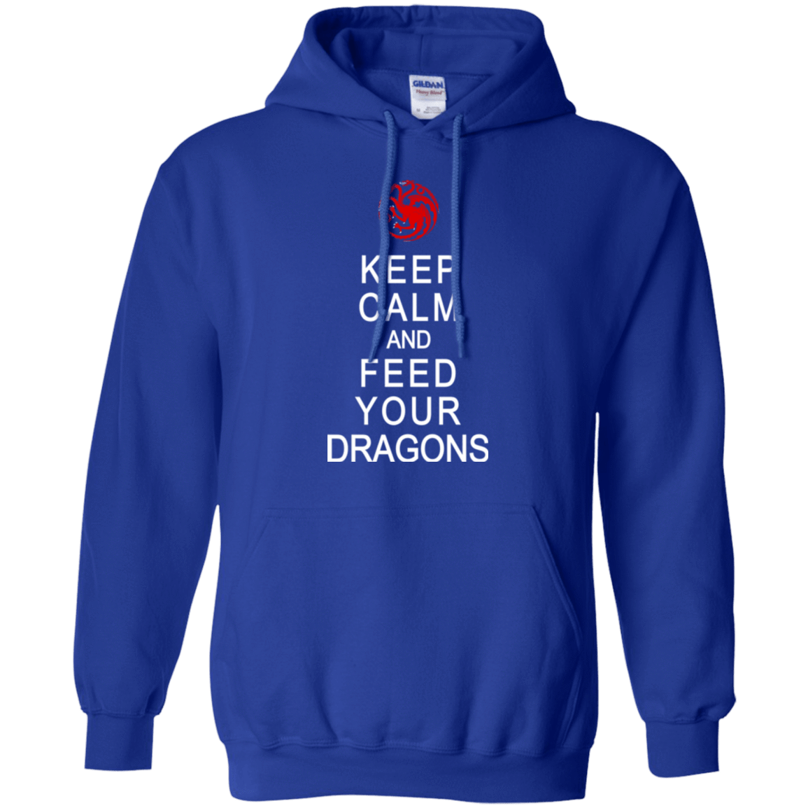 Sweatshirts Royal / Small Feed dragons Pullover Hoodie