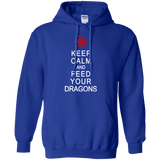Sweatshirts Royal / Small Feed dragons Pullover Hoodie