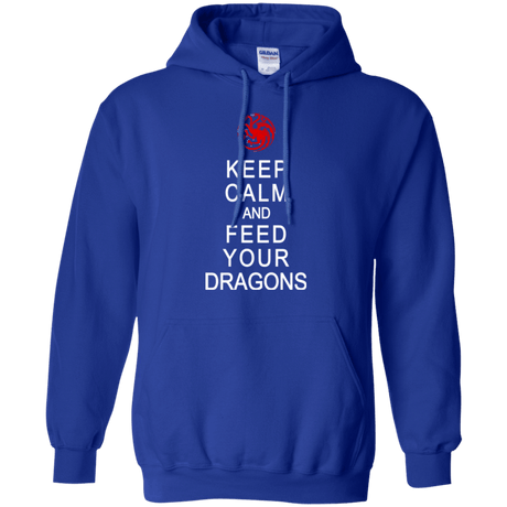 Sweatshirts Royal / Small Feed dragons Pullover Hoodie
