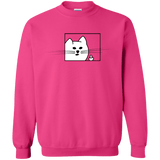 Sweatshirts Heliconia / S Feline Flip Crewneck Sweatshirt