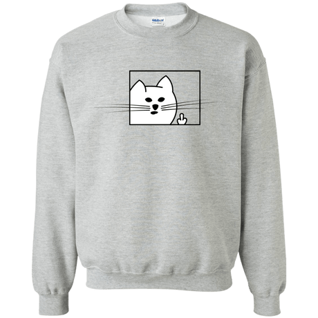 Sweatshirts Sport Grey / S Feline Flip Crewneck Sweatshirt