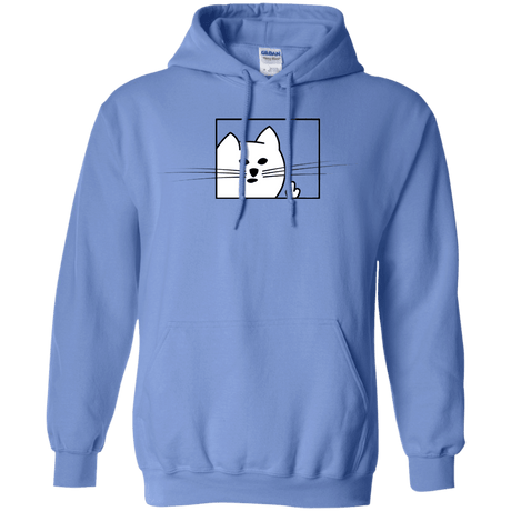 Sweatshirts Carolina Blue / S Feline Flip Pullover Hoodie