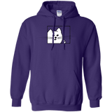 Sweatshirts Purple / S Feline Flip Pullover Hoodie