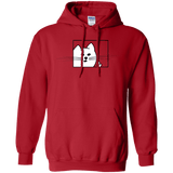 Sweatshirts Red / S Feline Flip Pullover Hoodie