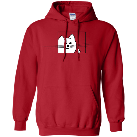 Sweatshirts Red / S Feline Flip Pullover Hoodie