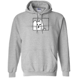 Sweatshirts Sport Grey / S Feline Flip Pullover Hoodie
