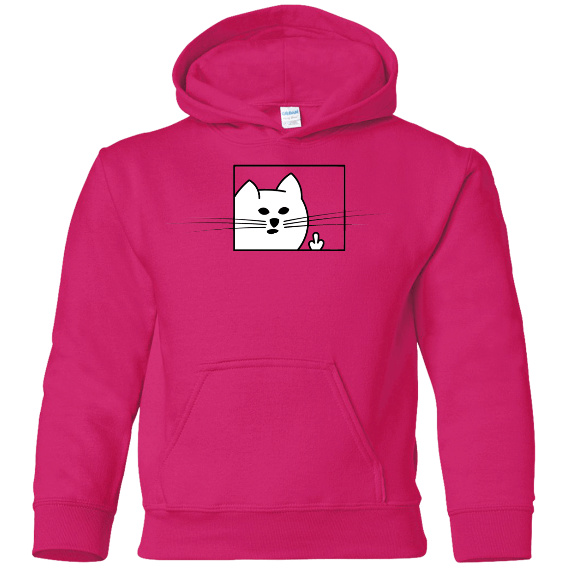 Sweatshirts Heliconia / YS Feline Flip Youth Hoodie