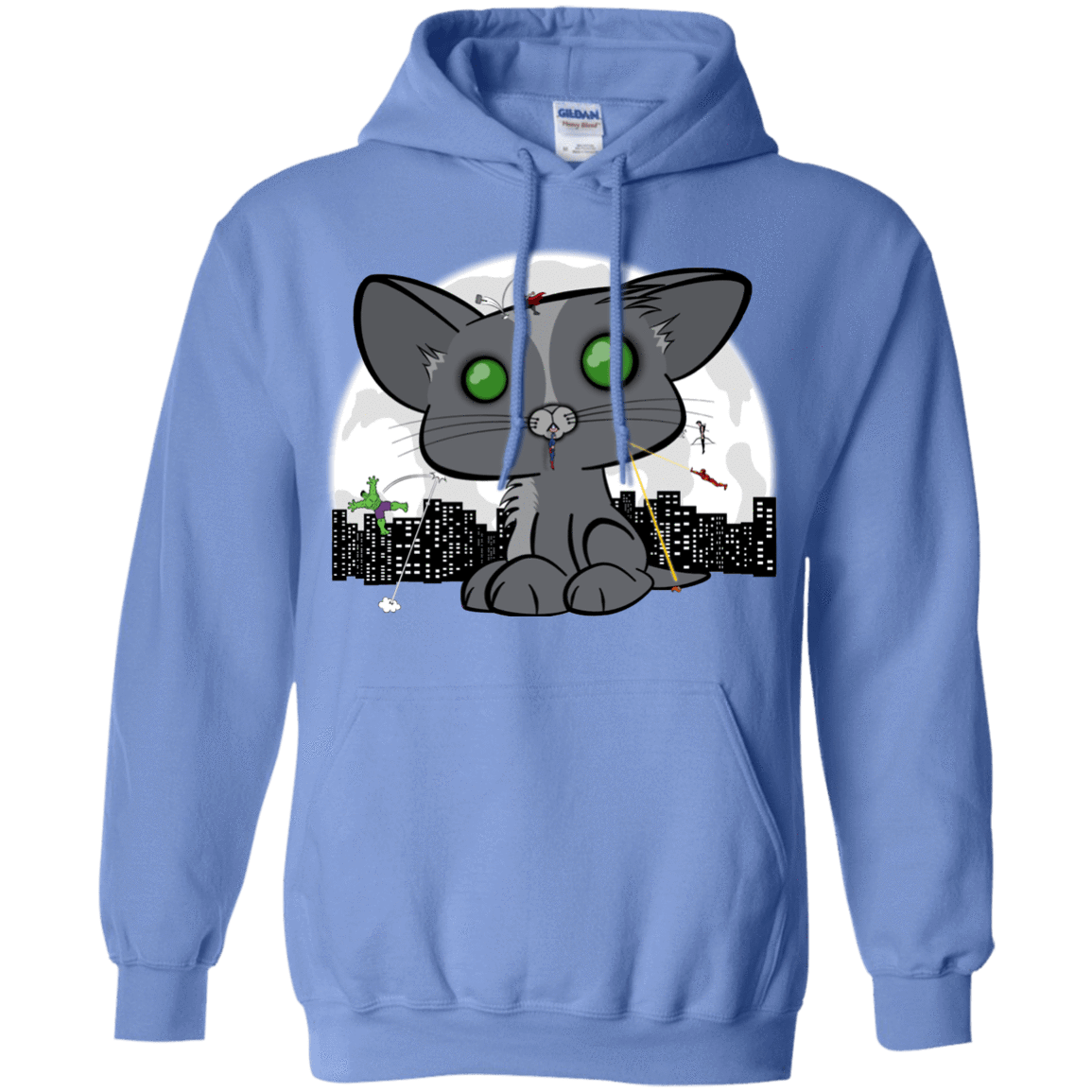 Sweatshirts Carolina Blue / Small Felinity War Pullover Hoodie