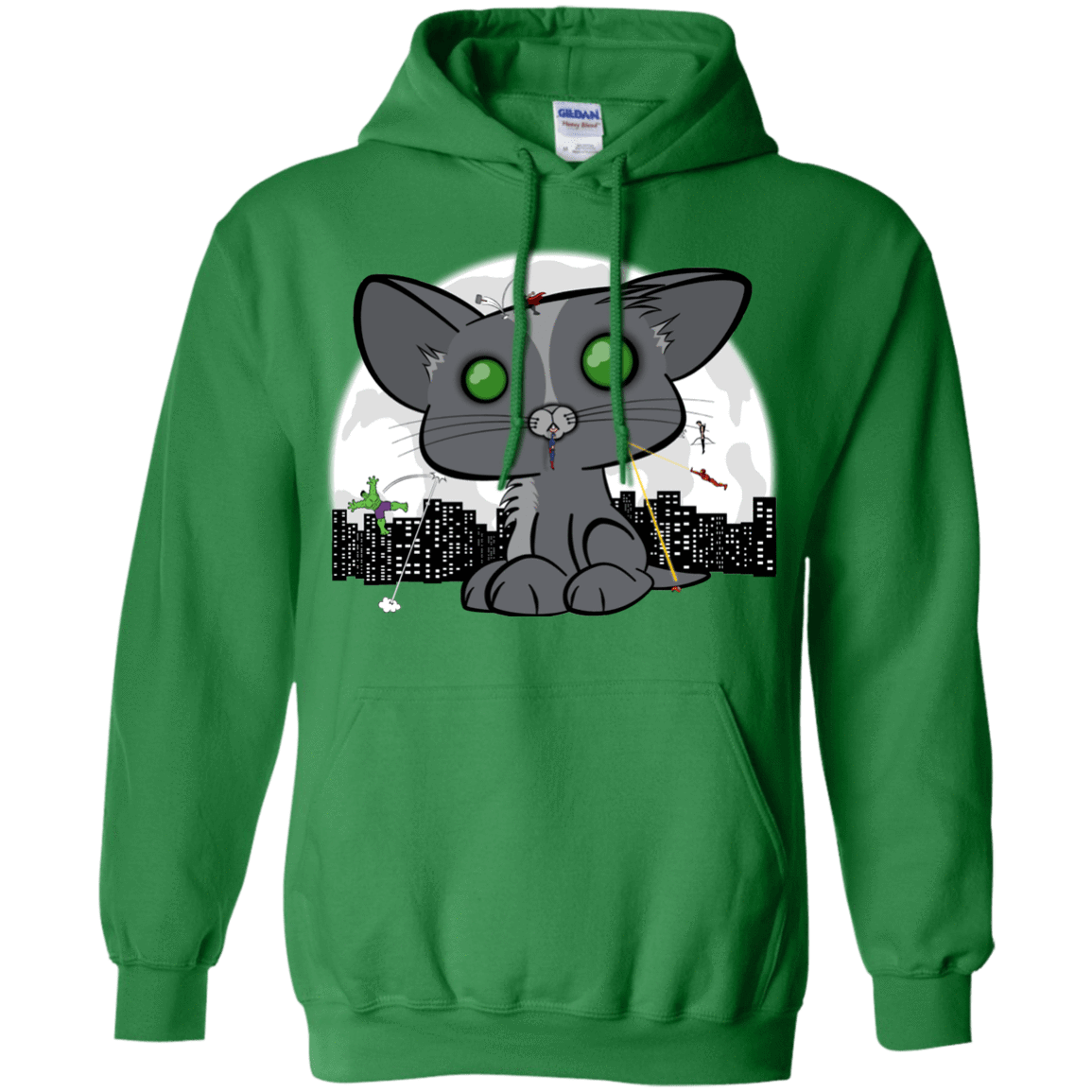 Sweatshirts Irish Green / Small Felinity War Pullover Hoodie