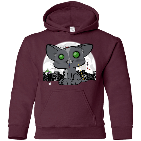 Sweatshirts Maroon / YS Felinity War Youth Hoodie