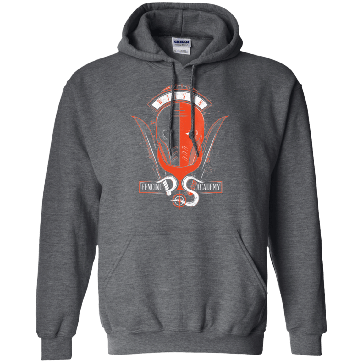 Sweatshirts Dark Heather / Small Fencing Academy Pullover Hoodie