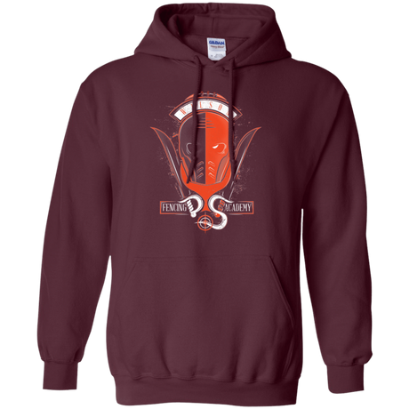 Sweatshirts Maroon / Small Fencing Academy Pullover Hoodie