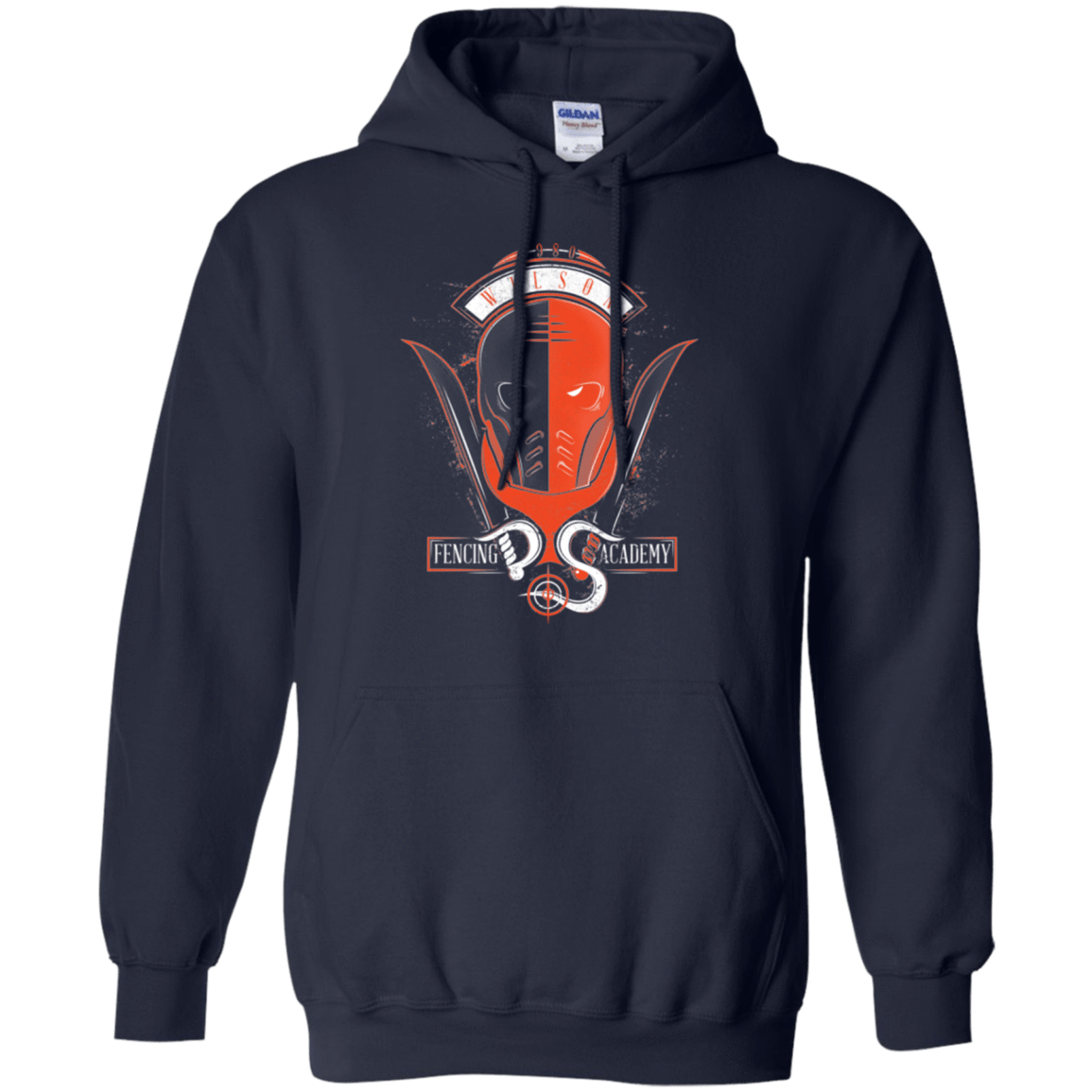 Sweatshirts Navy / Small Fencing Academy Pullover Hoodie