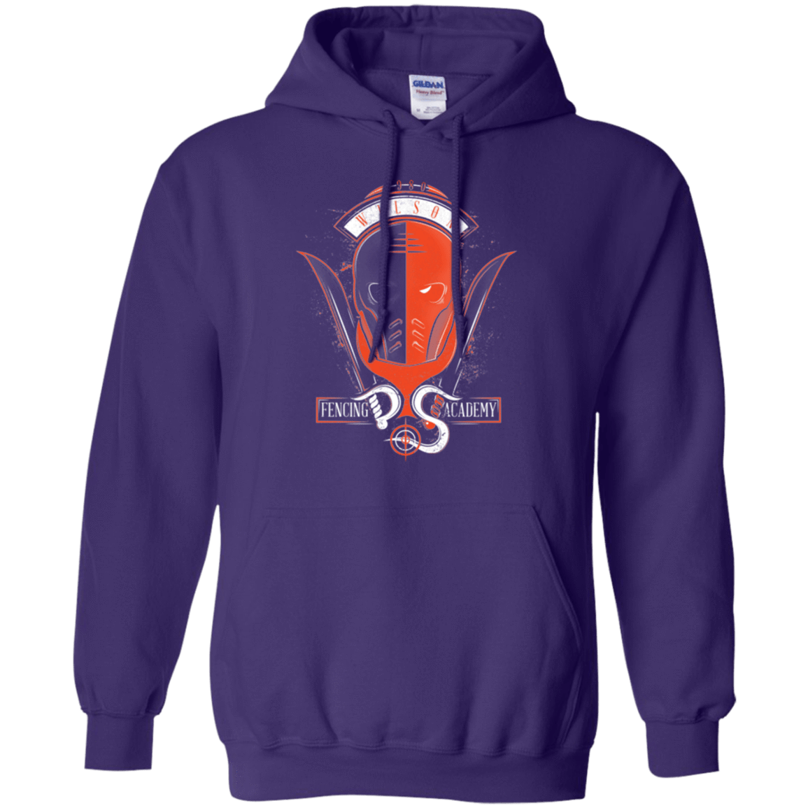 Sweatshirts Purple / Small Fencing Academy Pullover Hoodie
