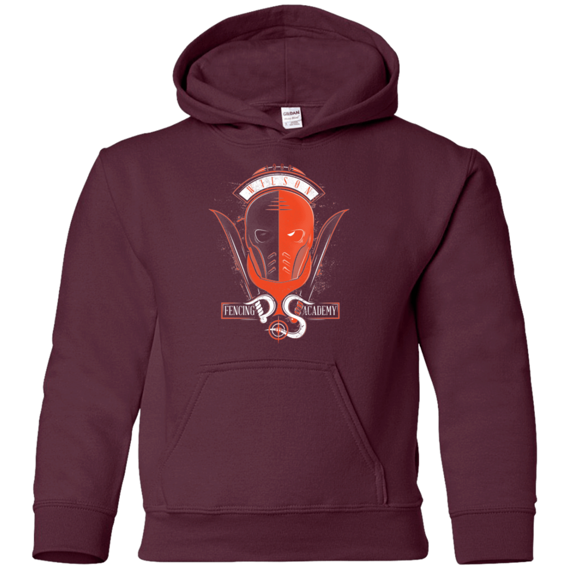 Sweatshirts Maroon / YS Fencing Academy Youth Hoodie