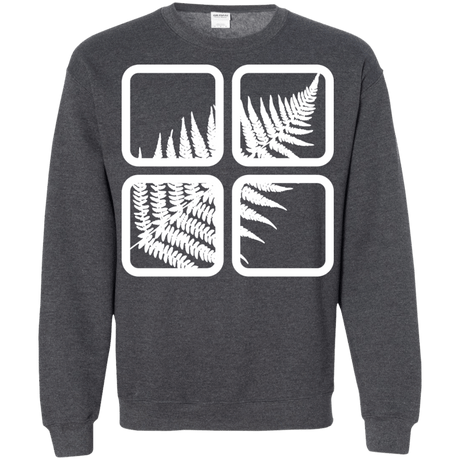 Sweatshirts Dark Heather / S Fern Pane Crewneck Sweatshirt