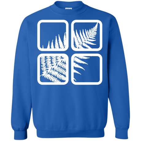 Sweatshirts Royal / S Fern Pane Crewneck Sweatshirt