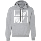 Sweatshirts Sport Grey / S Fern Pane Premium Fleece Hoodie
