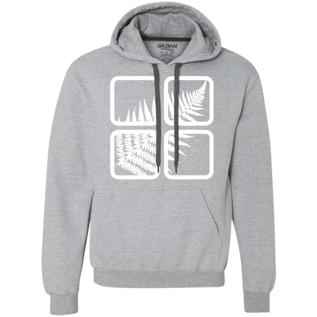 Sweatshirts Sport Grey / S Fern Pane Premium Fleece Hoodie