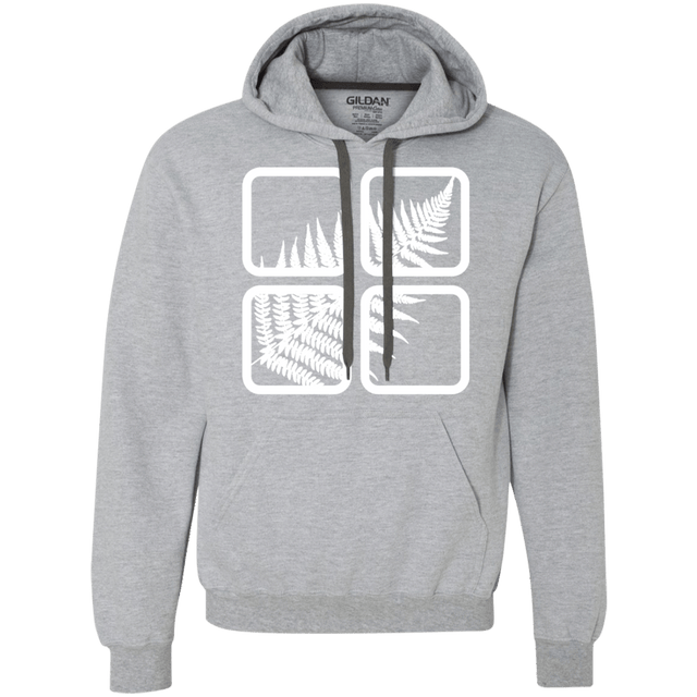 Sweatshirts Sport Grey / S Fern Pane Premium Fleece Hoodie