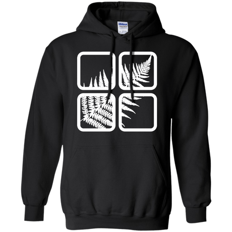 Sweatshirts Black / S Fern Pane Pullover Hoodie