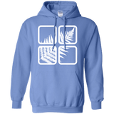 Sweatshirts Carolina Blue / S Fern Pane Pullover Hoodie