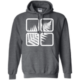 Sweatshirts Dark Heather / S Fern Pane Pullover Hoodie