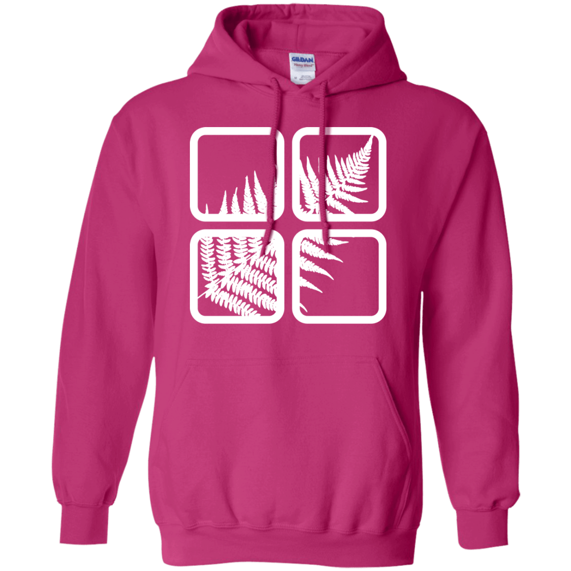 Sweatshirts Heliconia / S Fern Pane Pullover Hoodie