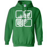 Sweatshirts Irish Green / S Fern Pane Pullover Hoodie
