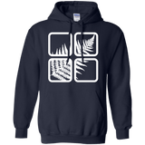 Sweatshirts Navy / S Fern Pane Pullover Hoodie