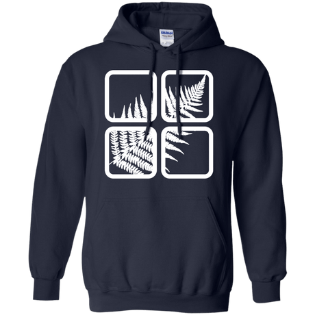 Sweatshirts Navy / S Fern Pane Pullover Hoodie