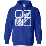 Sweatshirts Royal / S Fern Pane Pullover Hoodie