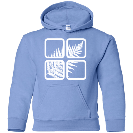 Sweatshirts Carolina Blue / YS Fern Pane Youth Hoodie