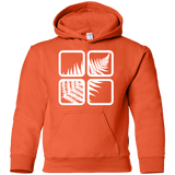 Sweatshirts Orange / YS Fern Pane Youth Hoodie