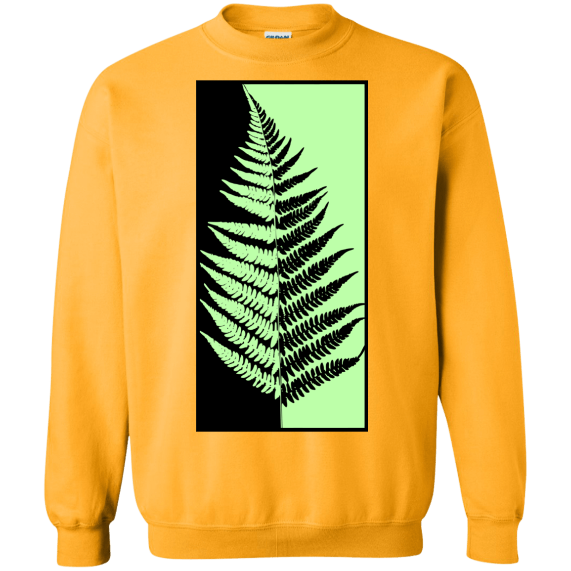 Sweatshirts Gold / S Fern Press Crewneck Sweatshirt