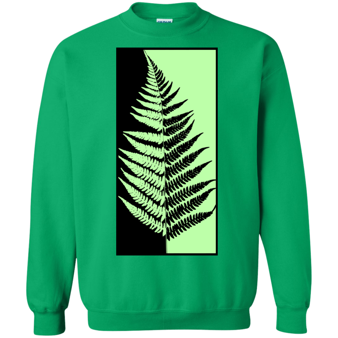 Sweatshirts Irish Green / S Fern Press Crewneck Sweatshirt